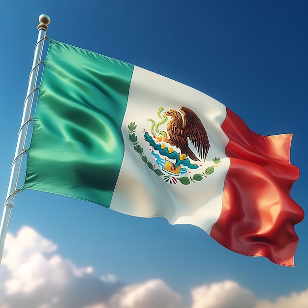 Los colores del orgullo La bandera mexicana