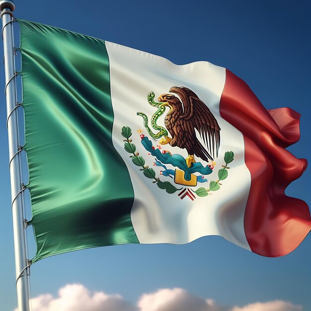 Los colores del orgullo La bandera mexicana