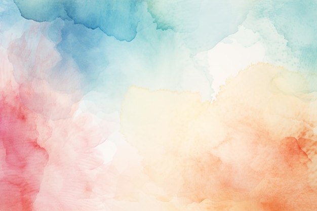 Colores pastel acuarela fondo abstracto fondo acuarela papel tapiz de fondo