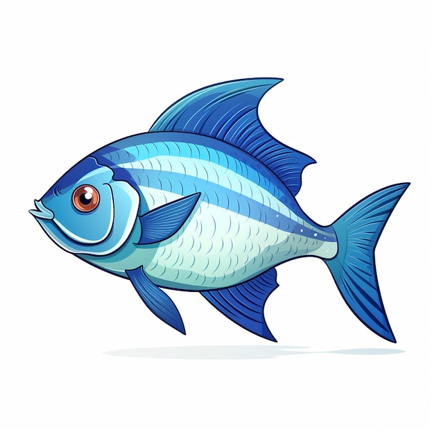 Los colores de los peces platos, el clip art de los peces betta frescos, los colores pleco, el vector de los peces estrella, los peces cíclidos amarillos.