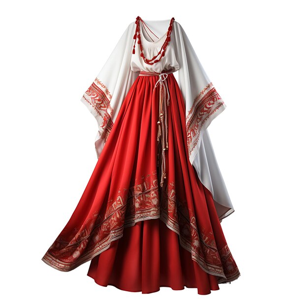 Colorful_of_Macedonian_Folk_Costume_Type_Dress_Material_Cotton_Color_Con_traditonal_clothes_fashion_