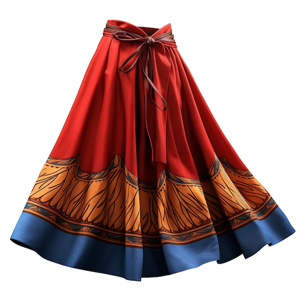 Colorida de Zambian Chitenge Tipo Wrap Saia Material algodão Cor Conce roupas tradicionais moda