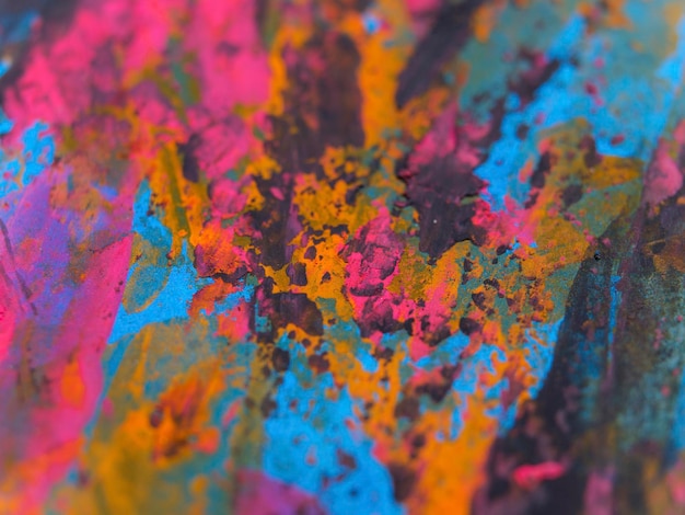 Colorida textura de pintura