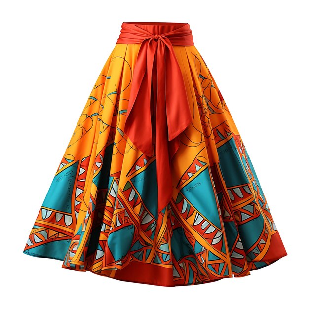 Foto colorido de zambian chitenge type wrap skirt material algodão cor conce roupas tradicionais moda