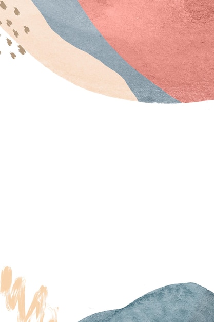 El colorido fondo de acuarela de Memphis
