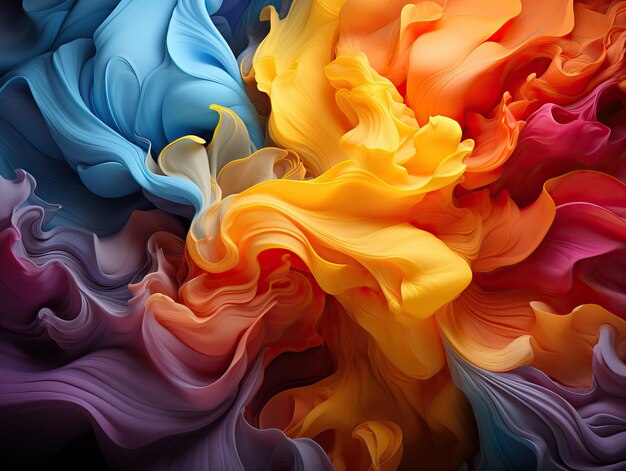 un colorido fondo de colores con un efecto de color arcoíris