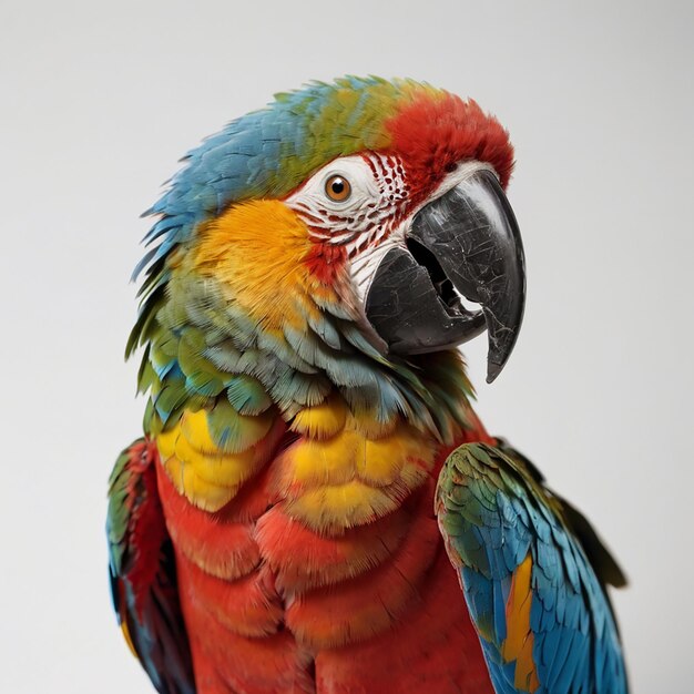 El colorido guacamayo