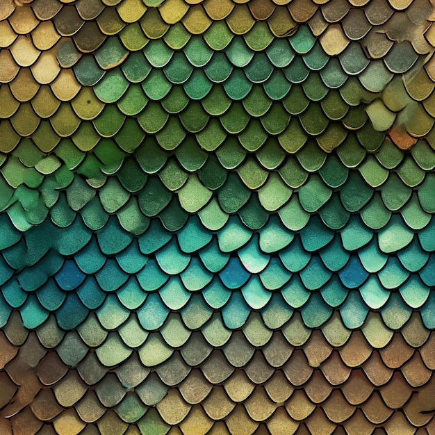 Un colorido mosaico de algún tipo de material con un fondo verde.