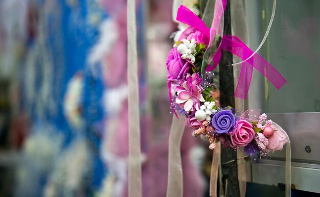 Colorido Ramo De Novia Hermosas Flores Románticas Foto