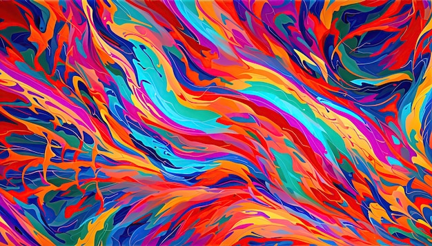 Colorido Splash arte abstracto fondo papel tapiz artístico