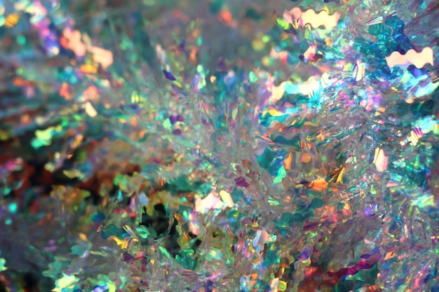 Foto colorido telón de fondo de alambre metálico brillante