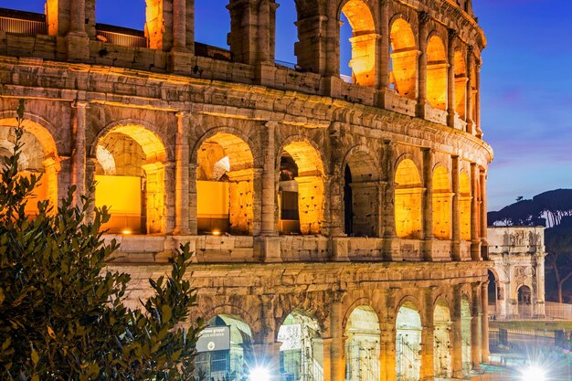 Colosseum-Stadiongebäude in Rom