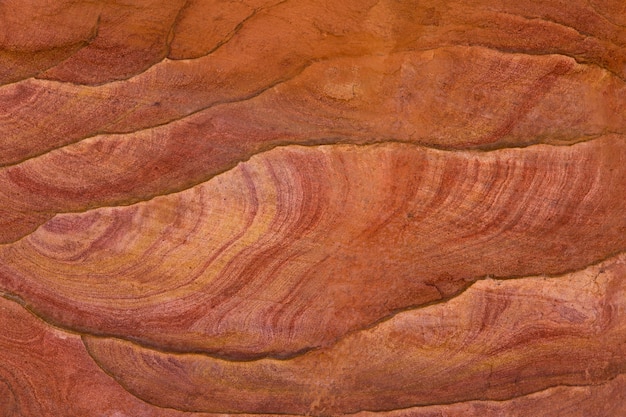 Foto coloured canyon es una formación rocosa en la península del sur de sinaí.