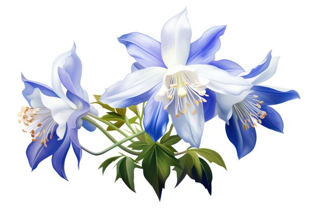 Foto columbine-symbol auf weißem hintergrund ar 32 v 52 job-id 92512e8bdb364d4ea0e61da3c450a2b1