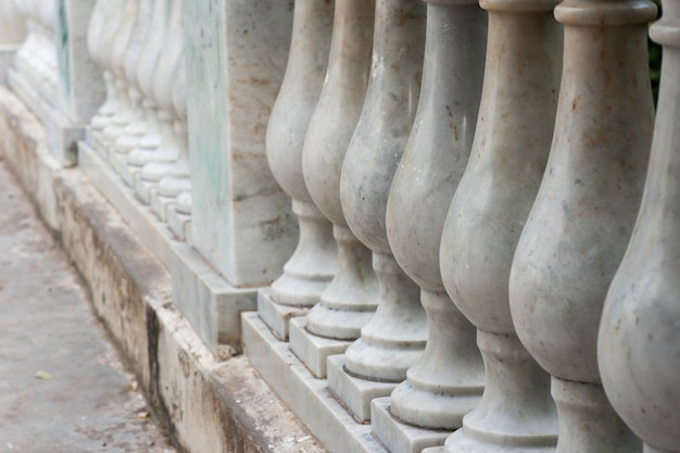 Colunas de mármore