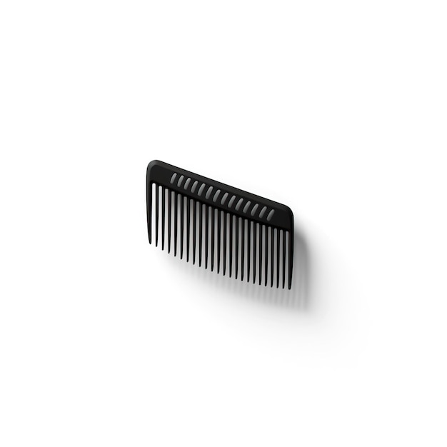 Comb estilo de arte minimalista fundo branco de alta qualidade