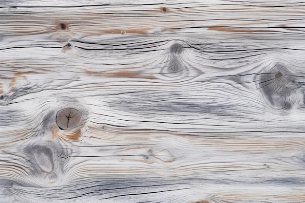 Combinação cativante de madeira branca e uma placa de madeira texturizada