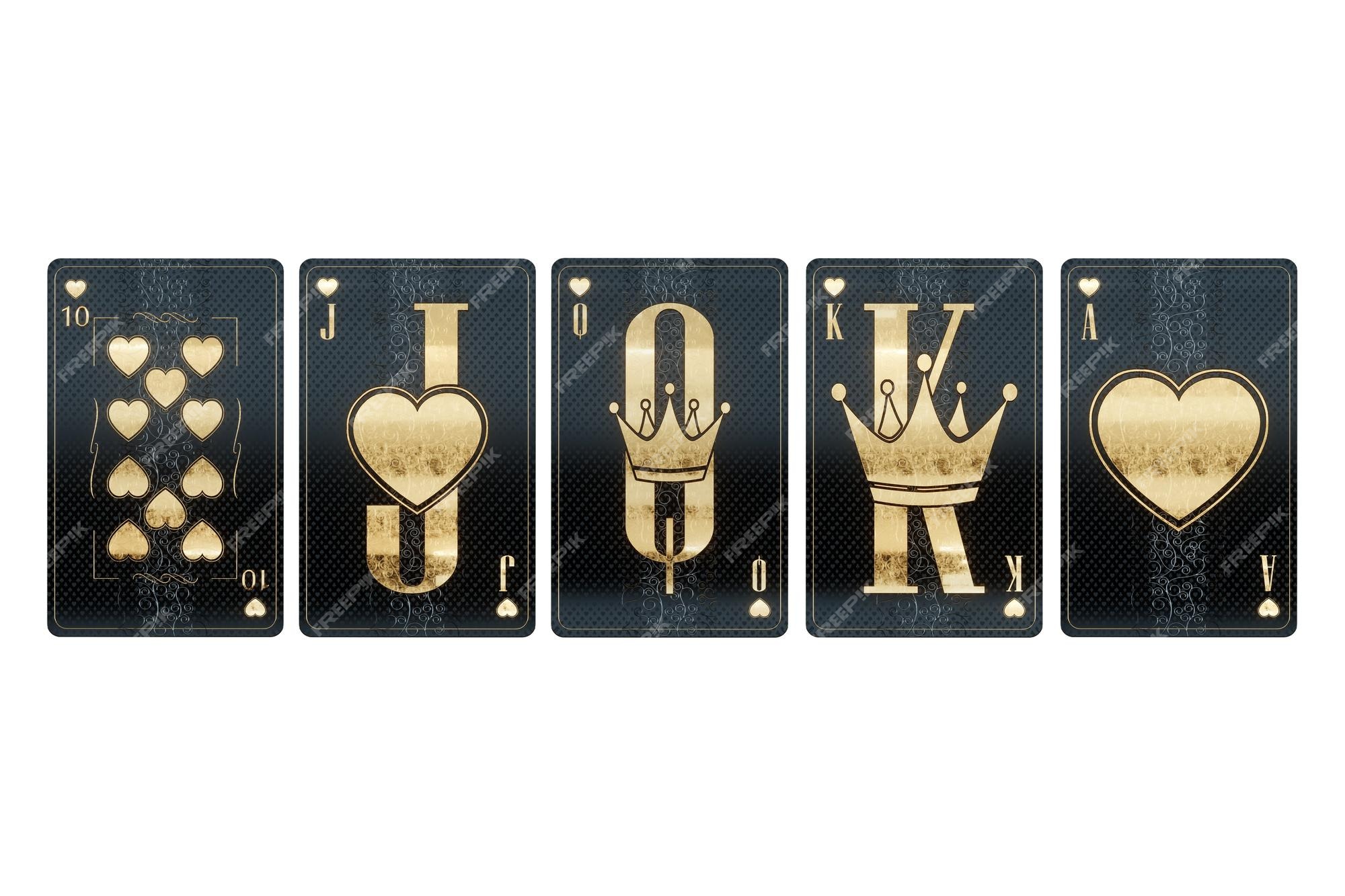 Jogo Baralho Cartas Criativo Várias Cores Luxury Casino Poker no