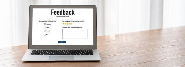 Comentarios de los clientes y análisis de reseñas mediante software informático moderno.