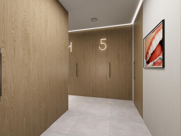 comercial local de estilo minimalista mediterrâneo