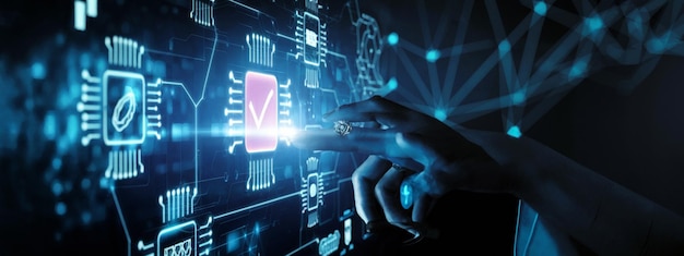Comercio digital concepto de venta en línea Venta en línea y estrategias de marketing digital Promover