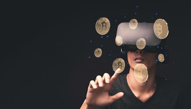 Comercio de monedas de criptomonedas Bitcoin Intercambios Invertir en acciones de Metaverse