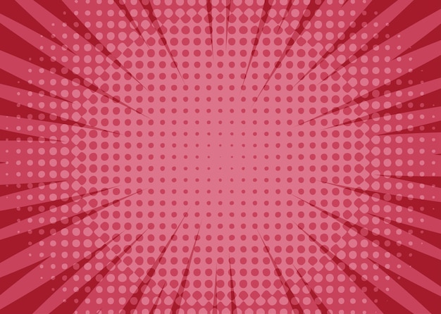 Comic-roter Hintergrund.