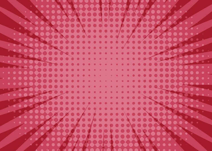 Foto comic-roter hintergrund.