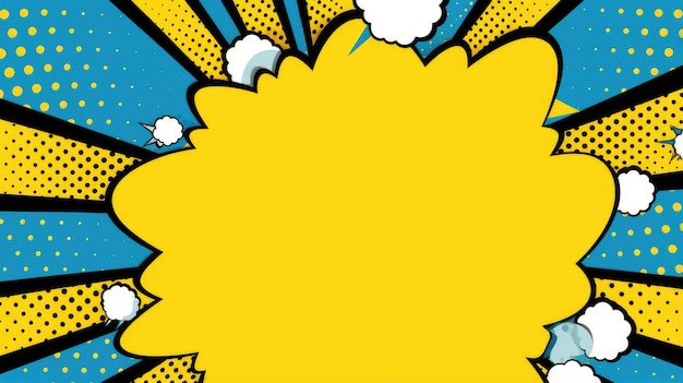 Comicbuch-Stil grafischer Hintergrund Typographie Vorlage Graffiti