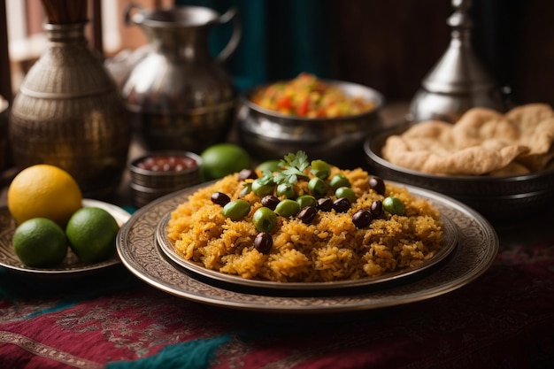 Foto comida árabe para o ramadã