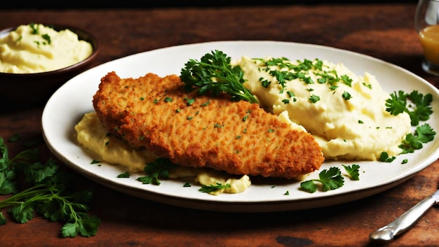 comida austriaca schnitzel