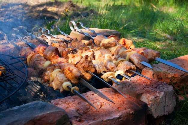 comida barbacoa parrilla