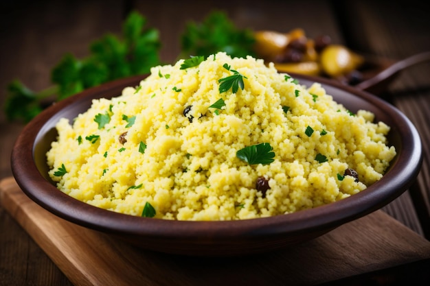 comida brasileira cous cous mandioca farofa