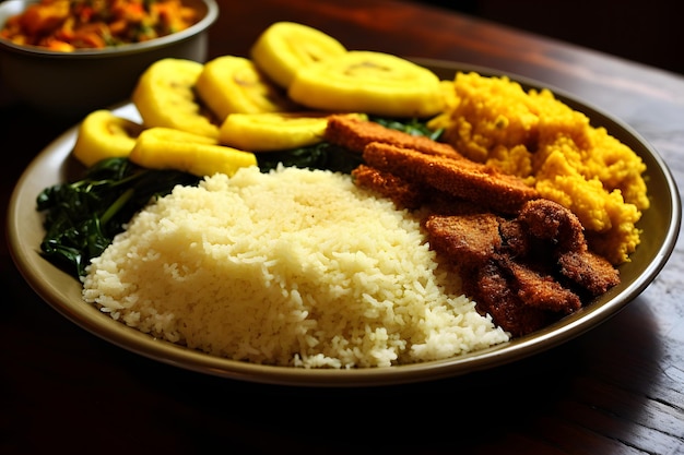 comida brasileira cuzcuz e cous cous com mandioca farofa