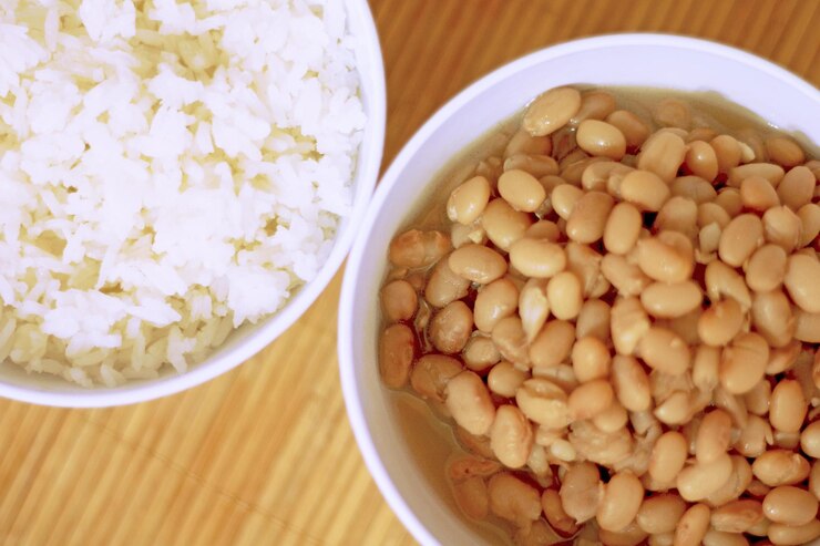 Comida brasileña arroz de Brasil