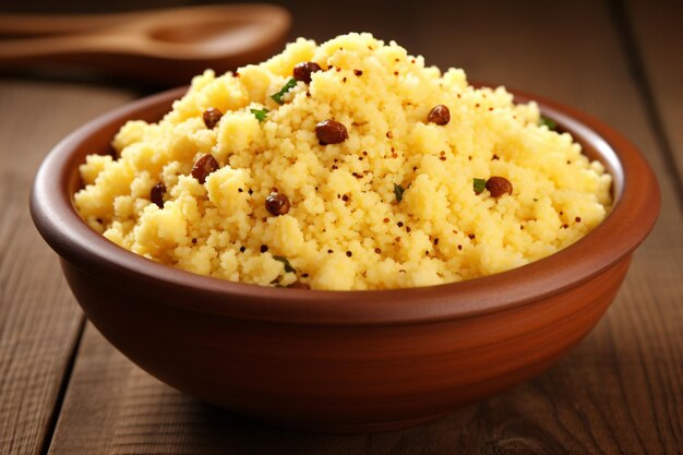 comida brasileña cous cous yuca farofa