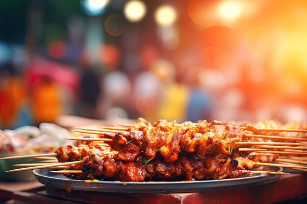 Comida de calle asiática