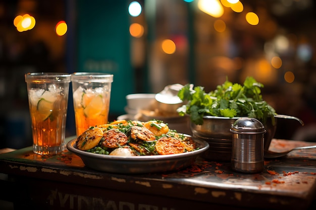 Comida callejera brasileña Delicias comida Fotografía