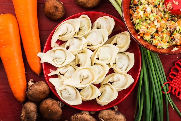 Comida china: bolas de masa para las fiestas tradicionales chinas