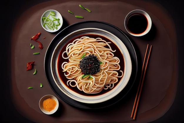 Comida Chinesa Zha Jiang Mian