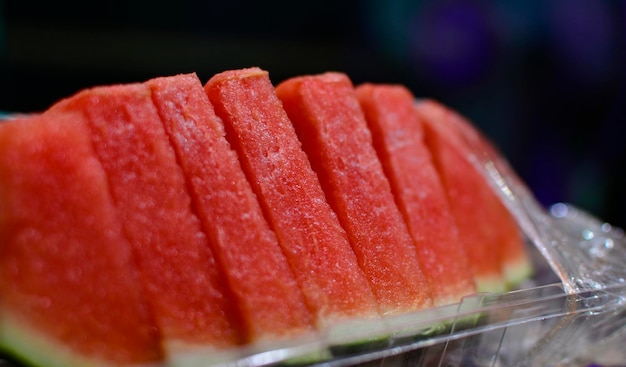 Comida de fruta melancia melão isolada