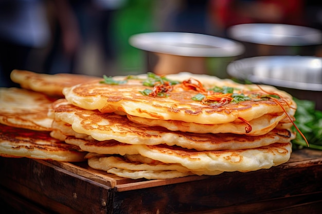 Comida de rua asiática