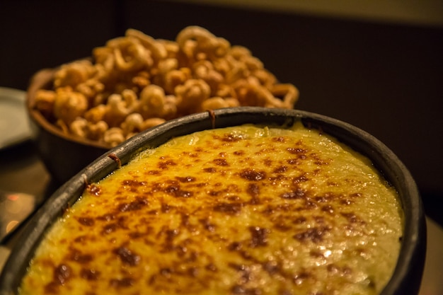 Comida de torta de pastora brasileira