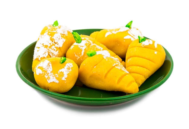 Comida India Dulce Mango Mawa Pedha