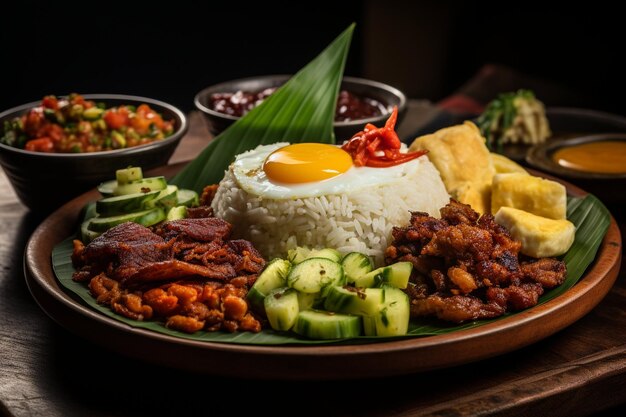 Foto comida indonesia