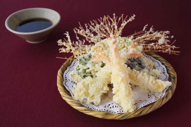 Comida japonesa tempura