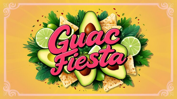 Foto comida mexicana guacamole con nachos guacamole santo día nacional del guacamole de américa latina