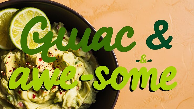 Foto comida mexicana guacamole con nachos guacamole santo día nacional del guacamole de américa latina