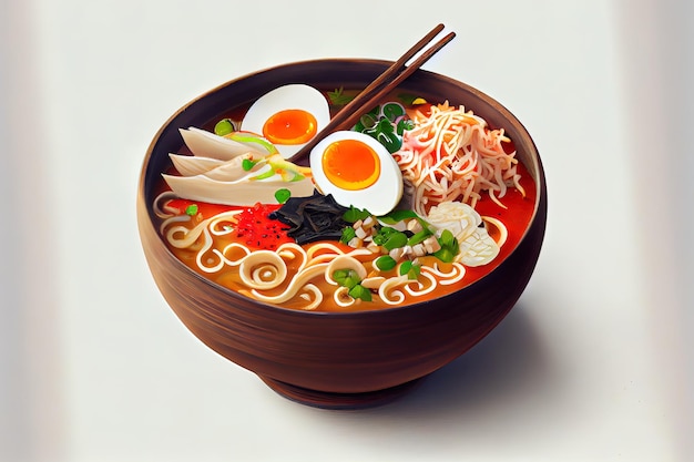 comida ramen japonesa