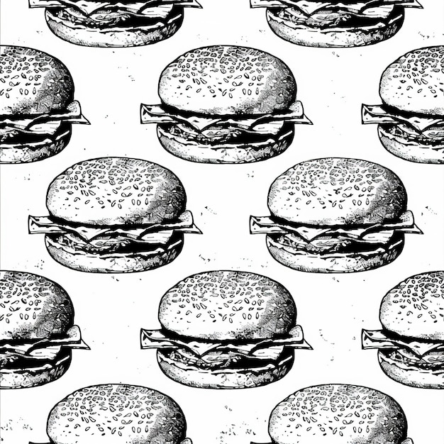 Comida rápida ilustración